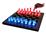 Lumisource - LED Glow Chess Set in Blue/Red