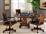 Hillsdale Furniture - Kingston 2-in-1 Pedestal Poker Dining Table