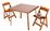 4 Player Card Table w Folding Chairs Set